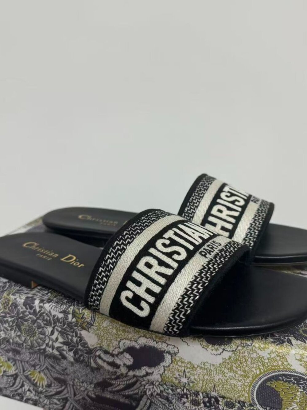 🔆🔆Dior women's black slippers🔆🔆